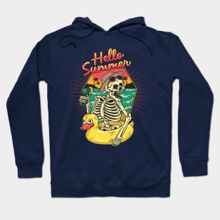 Summer skeleton Hoodie